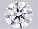 Lab Grown Diamond 1.47 Carats, Round with Ideal Cut, E Color, VVS2 Clarity and Certified by IGI