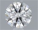 Natural Diamond 0.70 Carats, Round with Excellent Cut, E Color, VS1 Clarity and Certified by GIA