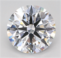 Lab Grown Diamond 3.45 Carats, Round with Ideal Cut, E Color, VS1 Clarity and Certified by IGI