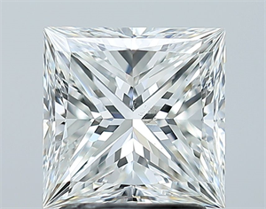 Picture of Natural Diamond 2.01 Carats, Princess with  Cut, G Color, SI1 Clarity and Certified by GIA