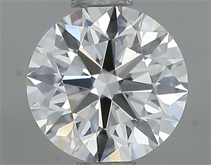 Picture of Natural Diamond 0.70 Carats, Round with Excellent Cut, G Color, IF Clarity and Certified by GIA