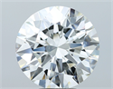 Diamante Natural 5.50 quilates, Redondo , Color I, claridad VS2 y certificado GIA