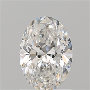Picture of Natural Diamond 1.01 Carats, Oval with  Cut, G Color, VS2 Clarity and Certified by GIA