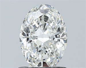 Picture of Natural Diamond 0.90 Carats, Oval with  Cut, F Color, VS2 Clarity and Certified by GIA