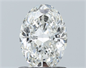 Diamante Natural 0.90 quilates, Ovalado , Color F, claridad VS2 y certificado GIA