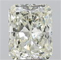 Natural Diamond 3.53 Carats, Radiant with  Cut, L Color, SI2 Clarity and Certified by GIA