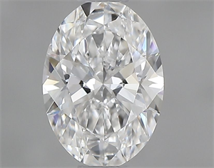 Picture of Natural Diamond 0.50 Carats, Oval with  Cut, E Color, VS1 Clarity and Certified by GIA