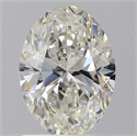 Diamante Natural 1.00 quilates, Ovalado , Color I, claridad SI2 y certificado GIA