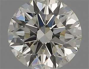 Picture of Natural Diamond 0.70 Carats, Round with Excellent Cut, J Color, VS1 Clarity and Certified by IGI
