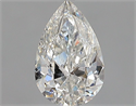 Natural Diamond 0.81 Carats, Pear with  Cut, H Color, SI2 Clarity and Certified by GIA
