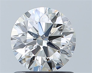 Foto Diamante Natural 0.90 quilates, Redondo , Color H, claridad SI1 y certificado GIA de