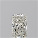 Diamante Natural 0.77 quilates, Radiante , Color J, claridad SI1 y certificado GIA