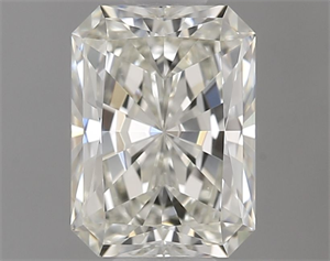 Picture of Natural Diamond 0.70 Carats, Radiant with  Cut, K Color, VVS2 Clarity and Certified by GIA