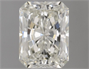 Natural Diamond 0.70 Carats, Radiant with  Cut, K Color, VVS2 Clarity and Certified by GIA