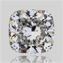 Natural Diamond 0.72 Carats, Cushion with  Cut, H Color, VVS2 Clarity and Certified by GIA
