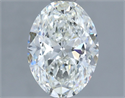 Natural Diamond 2.01 Carats, Oval with  Cut, H Color, VS1 Clarity and Certified by IGI