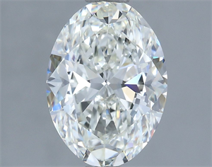 Picture of Natural Diamond 2.01 Carats, Oval with  Cut, H Color, VS1 Clarity and Certified by IGI