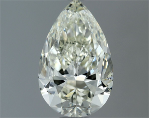 Picture of Natural Diamond 0.90 Carats, Pear with  Cut, J Color, VS1 Clarity and Certified by IGI