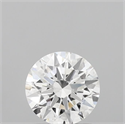 Lab Grown Diamond 1.09 Carats, Round with Ideal Cut, E Color, VS2 Clarity and Certified by IGI