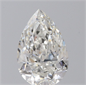 Natural Diamond 1.01 Carats, Pear with  Cut, G Color, SI1 Clarity and Certified by GIA