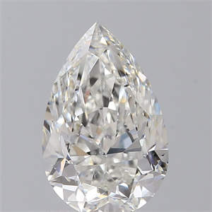 Picture of Natural Diamond 1.01 Carats, Pear with  Cut, G Color, SI1 Clarity and Certified by GIA