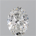 Natural Diamond 1.20 Carats, Oval with  Cut, F Color, VS2 Clarity and Certified by GIA