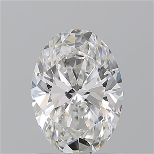 Picture of Natural Diamond 1.20 Carats, Oval with  Cut, F Color, VS2 Clarity and Certified by GIA