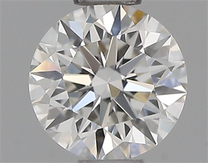Picture of Natural Diamond 0.40 Carats, Round with Excellent Cut, H Color, VVS2 Clarity and Certified by GIA