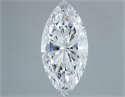 Natural Diamond 3.01 Carats, Marquise with  Cut, E Color, VS2 Clarity and Certified by GIA