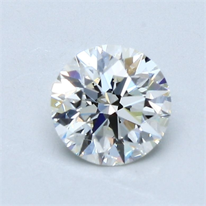 Picture of Natural Diamond 1.03 Carats, Round with Excellent Cut, I Color, VVS1 Clarity and Certified by GIA