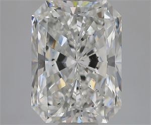 Picture of Natural Diamond 2.50 Carats, Radiant with  Cut, G Color, SI1 Clarity and Certified by GIA