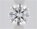 Lab Grown Diamond 1.07 Carats, Round with Ideal Cut, G Color, VS2 Clarity and Certified by IGI