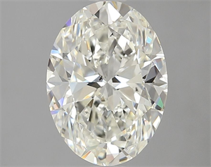 Picture of Natural Diamond 2.00 Carats, Oval with  Cut, K Color, SI1 Clarity and Certified by GIA