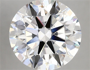 Picture of Lab Grown Diamond 4.37 Carats, Round with Ideal Cut, D Color, VS1 Clarity and Certified by IGI