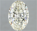 Diamante Natural 0.91 quilates, Ovalado , Color I, claridad SI1 y certificado IGI