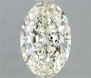 Foto Diamante Natural 0.91 quilates, Ovalado , Color I, claridad SI1 y certificado IGI de