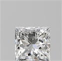 Natural Diamond 1.01 Carats, Princess with  Cut, G Color, VVS1 Clarity and Certified by GIA
