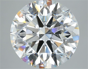 Picture of Natural Diamond 4.52 Carats, Round with Excellent Cut, F Color, SI2 Clarity and Certified by GIA