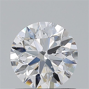 Picture of Natural Diamond 0.75 Carats, Round with Excellent Cut, D Color, SI1 Clarity and Certified by GIA