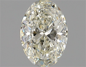 Picture of Natural Diamond 1.42 Carats, Oval with  Cut, K Color, VVS2 Clarity and Certified by GIA