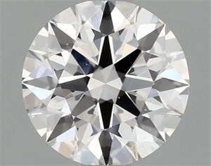 Picture of Lab Grown Diamond 1.31 Carats, Round with Ideal Cut, F Color, VS2 Clarity and Certified by IGI