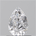 Diamante Natural 0.50 quilates, De pera , Color D, claridad VS2 y certificado GIA