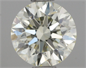 Diamante Natural 0.90 quilates, Redondo , Color L, claridad VVS1 y certificado IGI