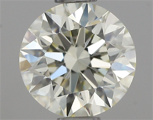 Picture of Natural Diamond 0.90 Carats, Round with Excellent Cut, L Color, VVS1 Clarity and Certified by IGI