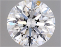 Natural Diamond 0.58 Carats, Round with Excellent Cut, E Color, SI2 Clarity and Certified by GIA