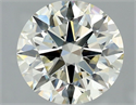 Diamante Natural 2.07 quilates, Redondo , Color J, claridad VS1 y certificado IGI