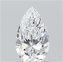 Diamante Natural 0.70 quilates, De pera , Color D, claridad VS2 y certificado GIA