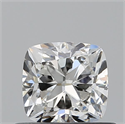 Diamante Natural 0.60 quilates, Del cojín , Color G, claridad SI1 y certificado GIA