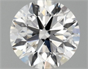 Lab Grown Diamond 1.05 Carats, Round with Excellent Cut, F Color, VS1 Clarity and Certified by IGI