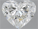 Natural Diamond 2.02 Carats, Heart with  Cut, G Color, VS1 Clarity and Certified by IGI